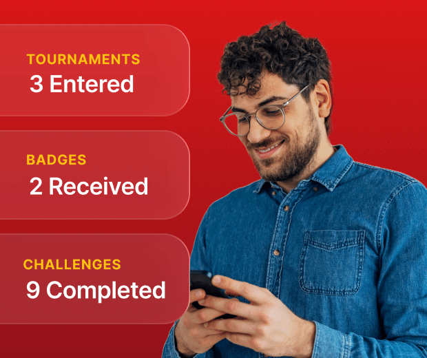 User Progress With Tournaments Badges And Challenges