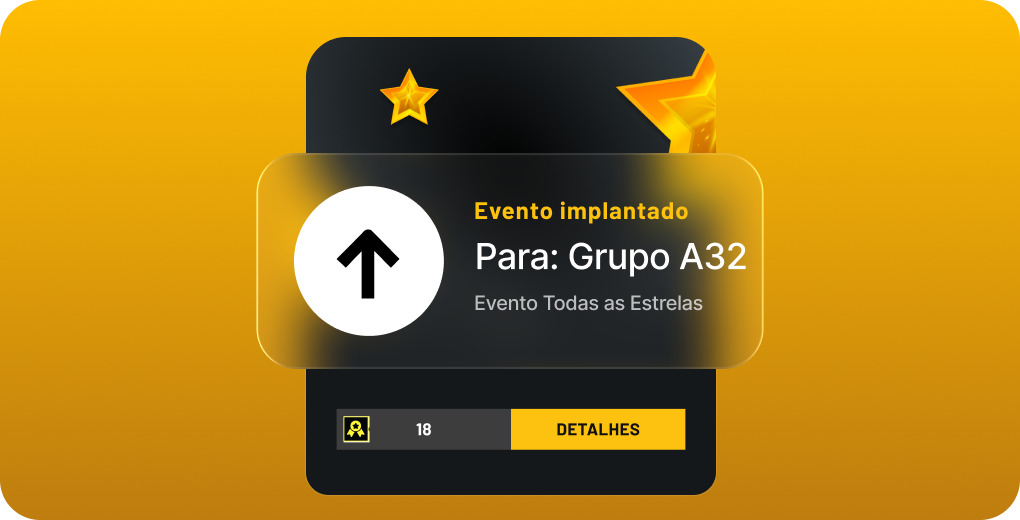 Implantação de eventos em tempo real com base em dados do usuário