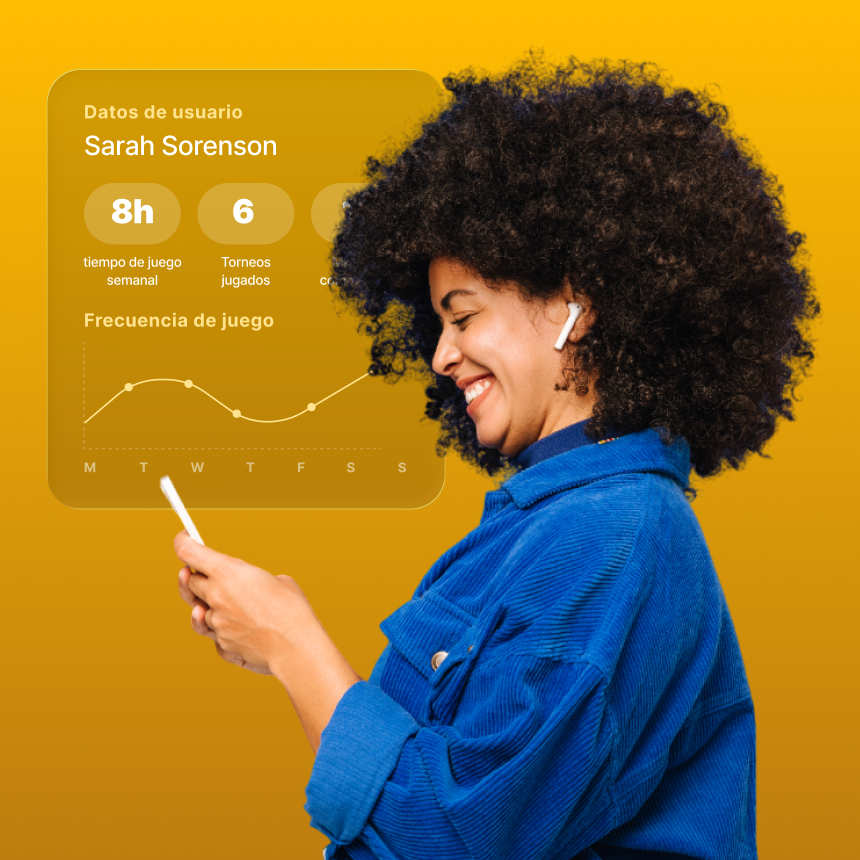 Analítica de engagement de jugadores en plataforma de gaming gamificada