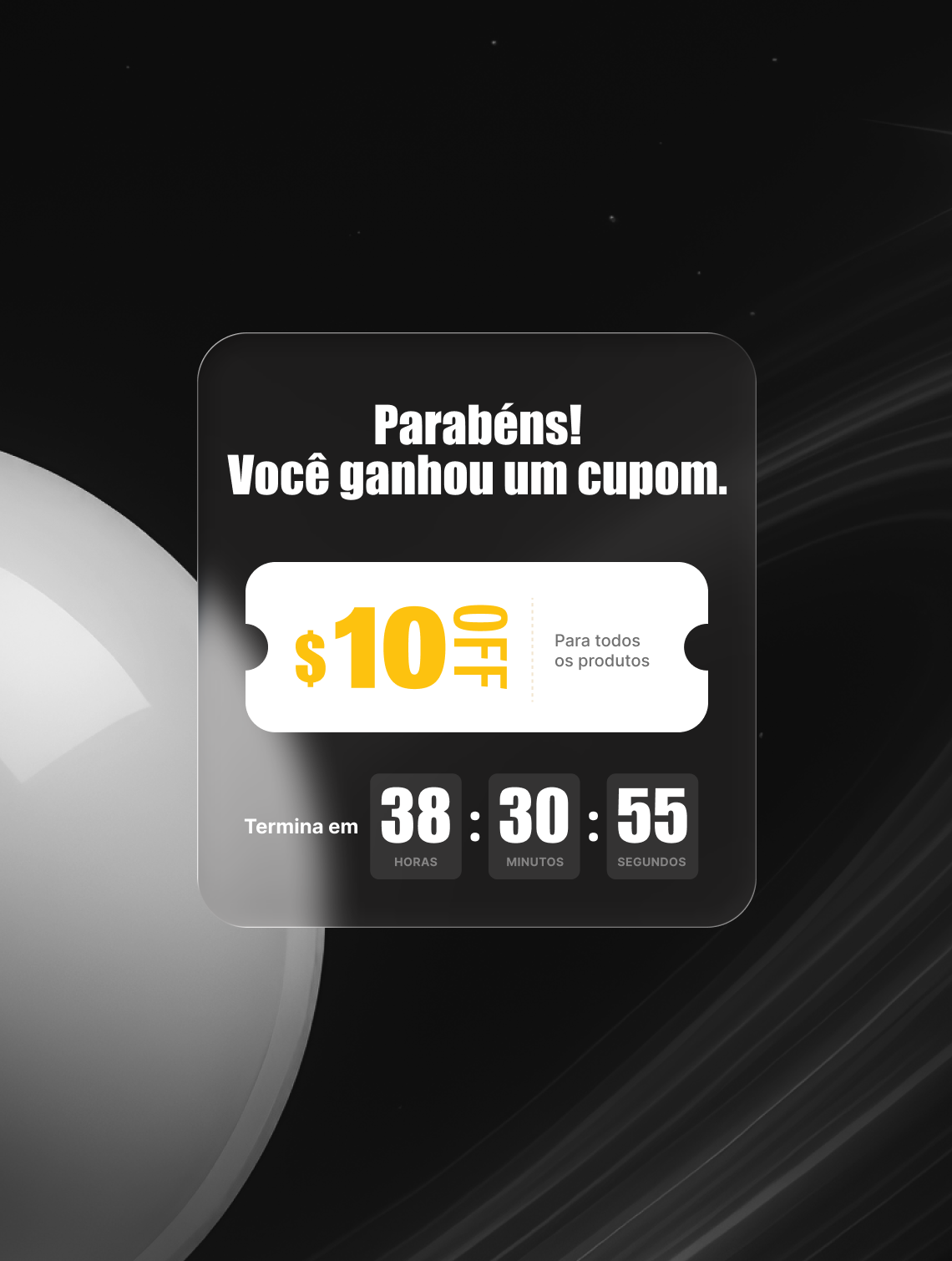 Recompensas de cupons escaláveis com ofertas temporizadas