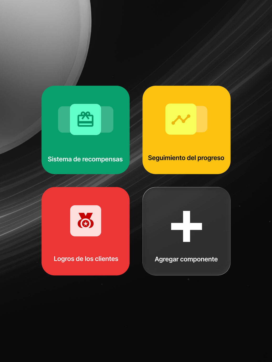 Herramientas de gamificación modulares para engagement de clientes
