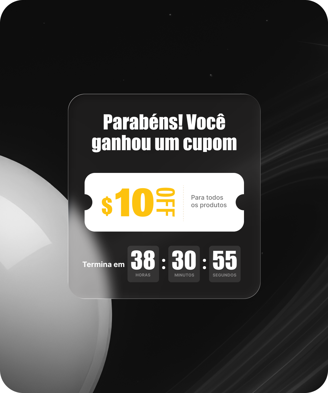 Recompensas de cupons escaláveis com ofertas temporizadas
