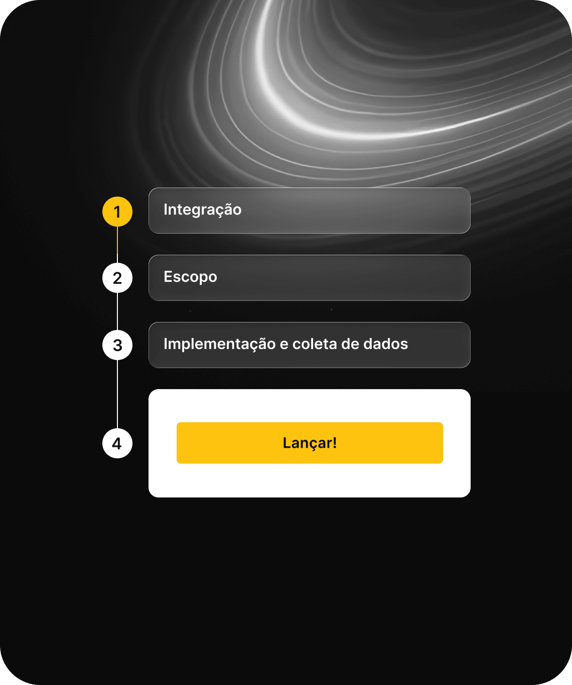 Processo rápido de integração e onboarding de plataforma de streaming